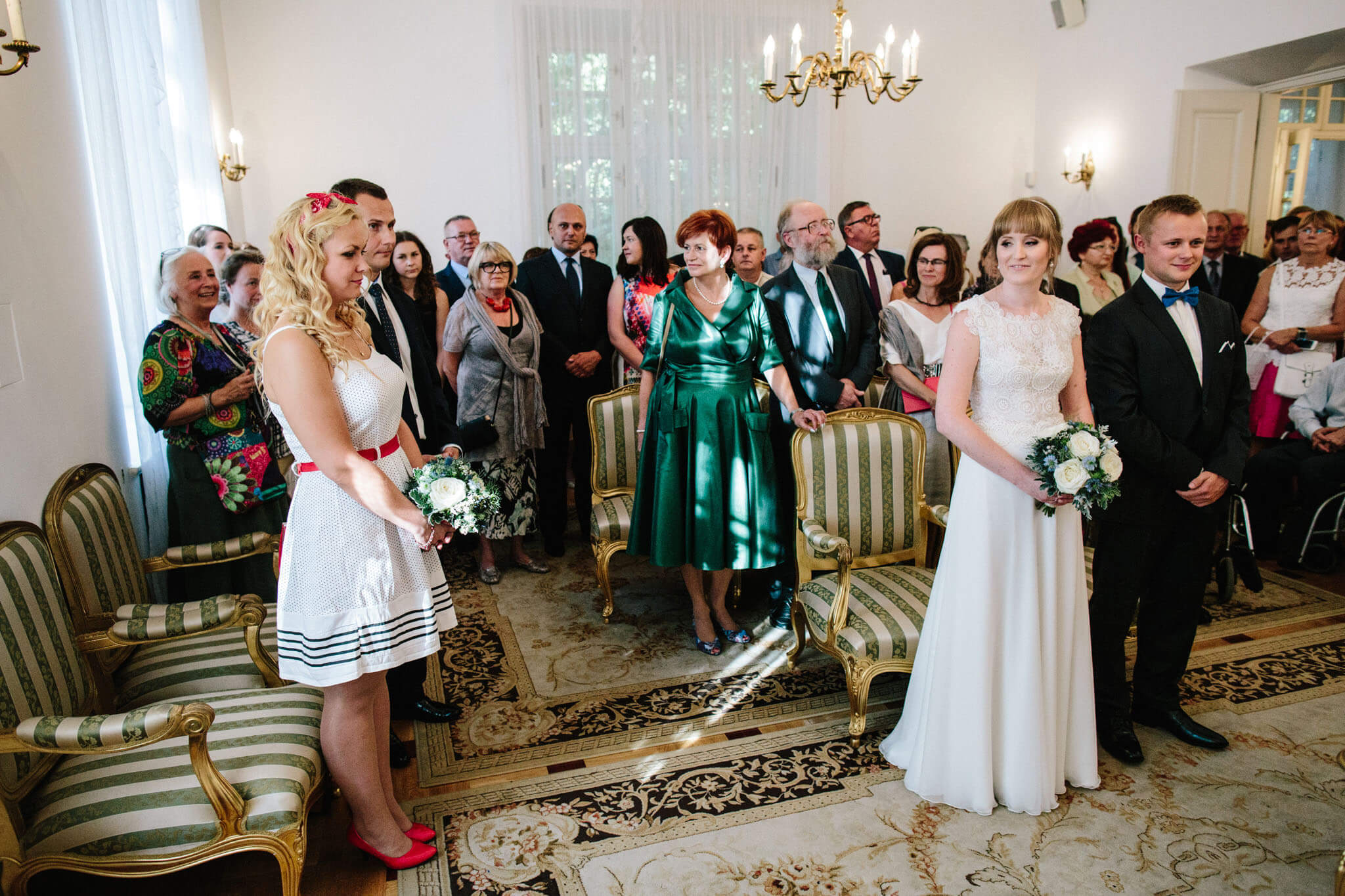 Slub cywilny w Pruszkowie i wesele w Dwór Sarmata