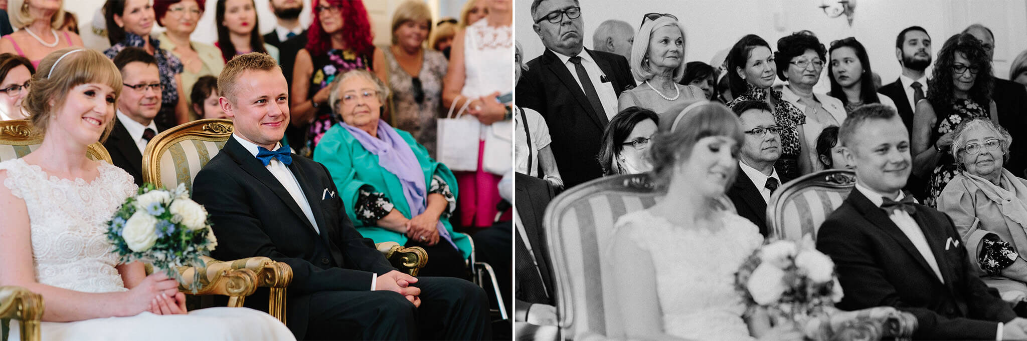 Slub cywilny w Pruszkowie i wesele w Dwór Sarmata