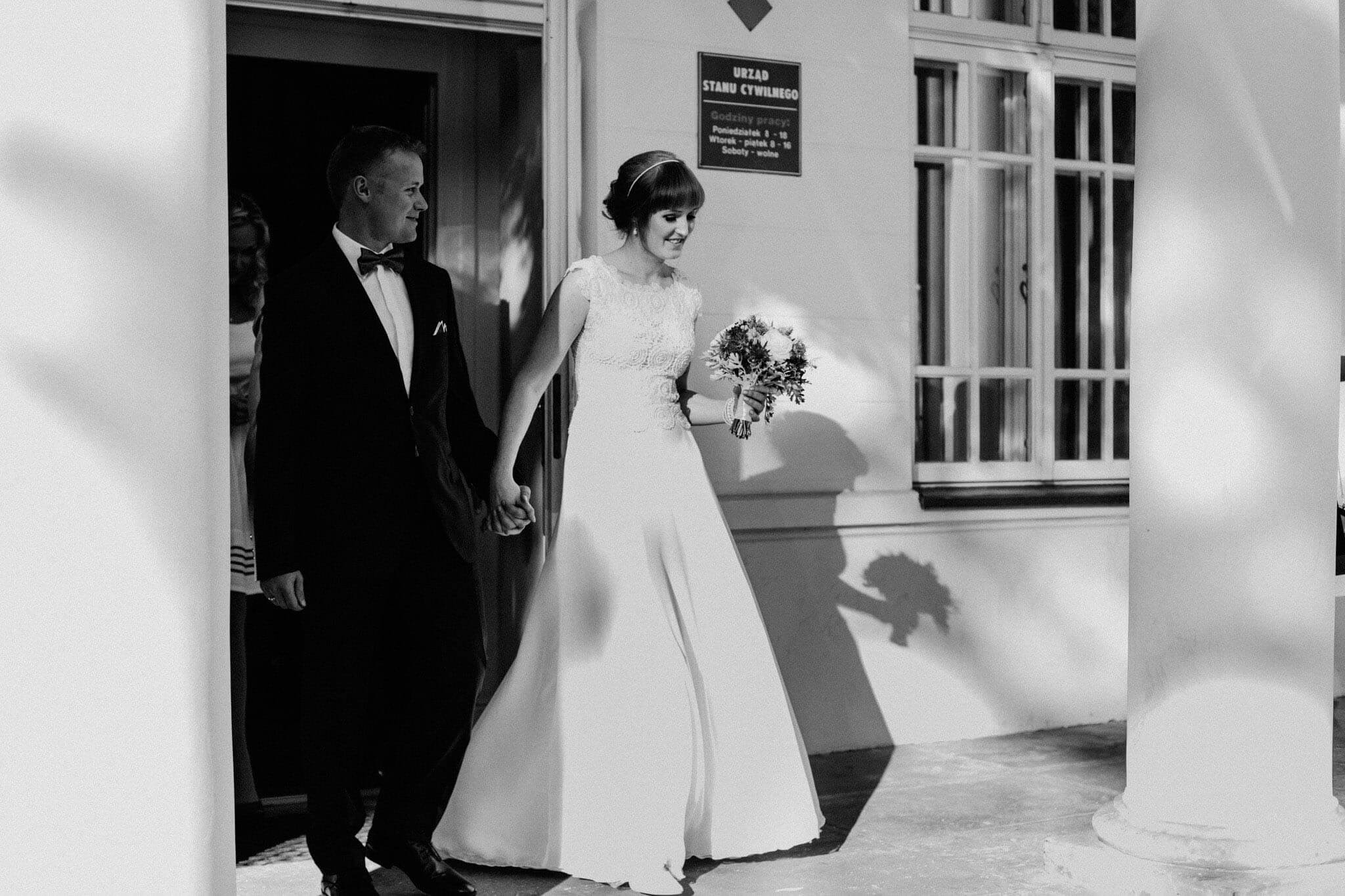 Slub cywilny w Pruszkowie i wesele w Dwór Sarmata