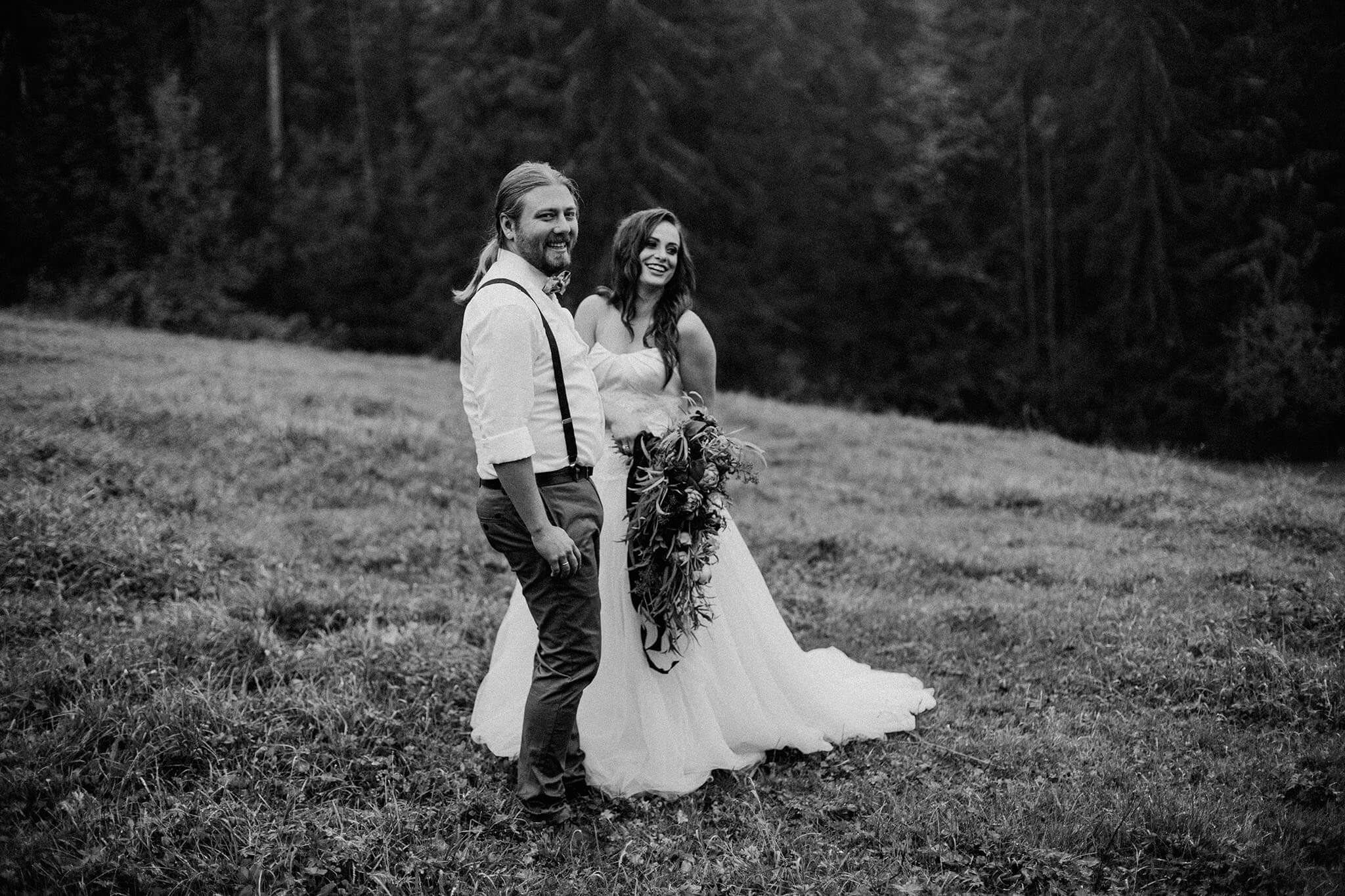 plener slubny czarny dunajec