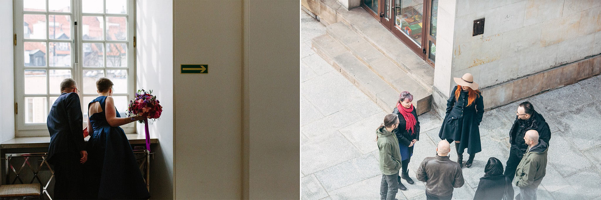 Ślub w marcu na warszawskiej Starówce.