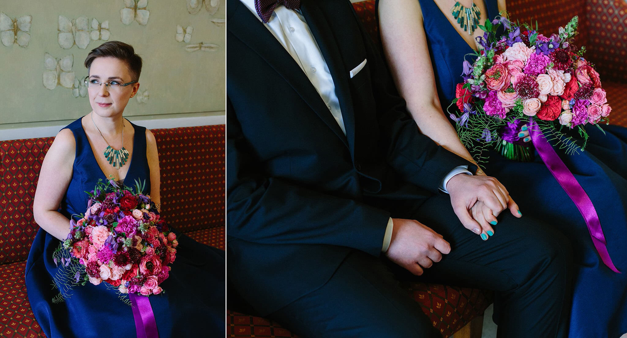 Ślub w marcu na warszawskiej Starówce.