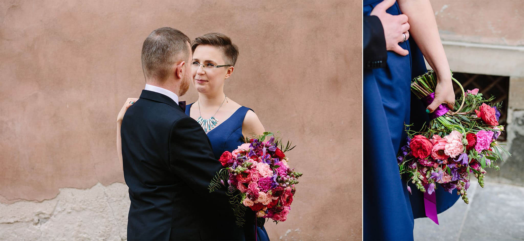 Ślub w marcu na warszawskiej Starówce.