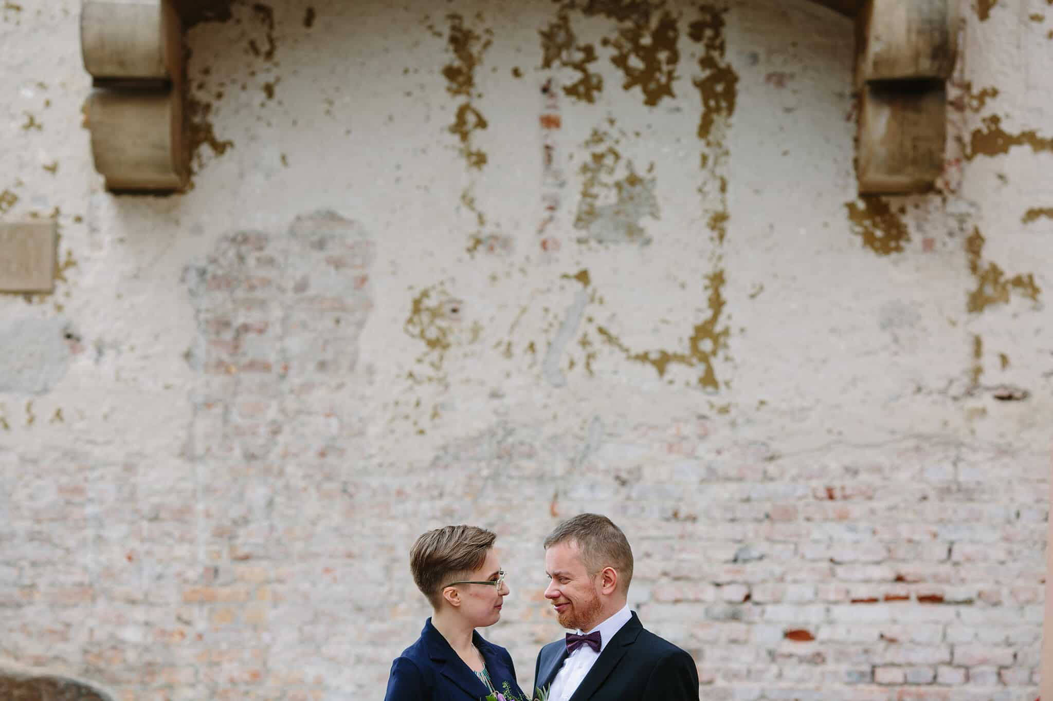 Ślub w marcu na warszawskiej Starówce.