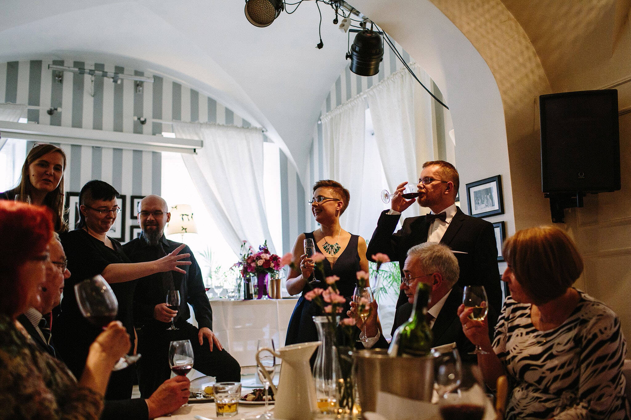 Ślub w marcu na Warszawskiej Starówce.