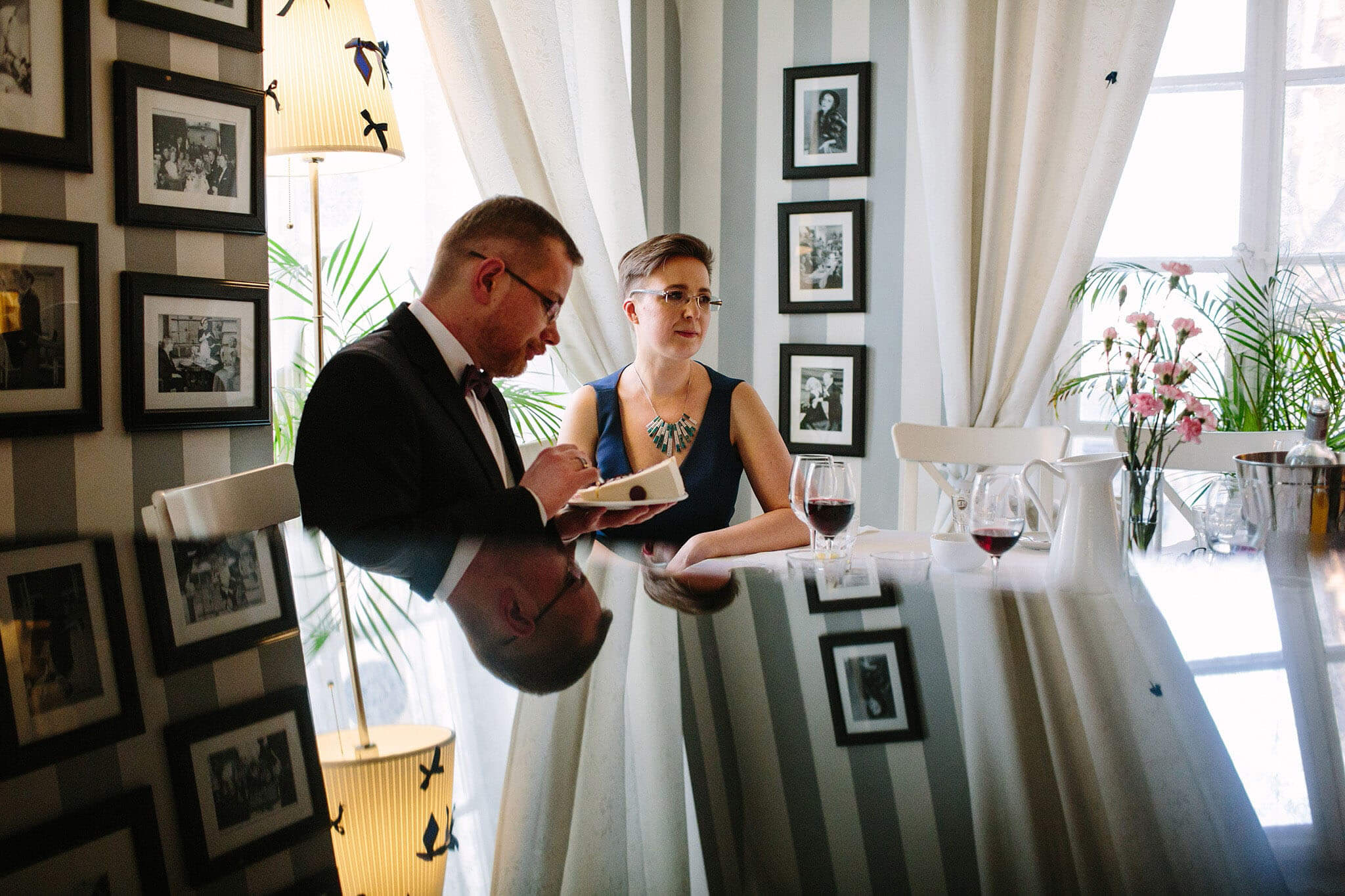 Ślub w marcu na Warszawskiej Starówce.