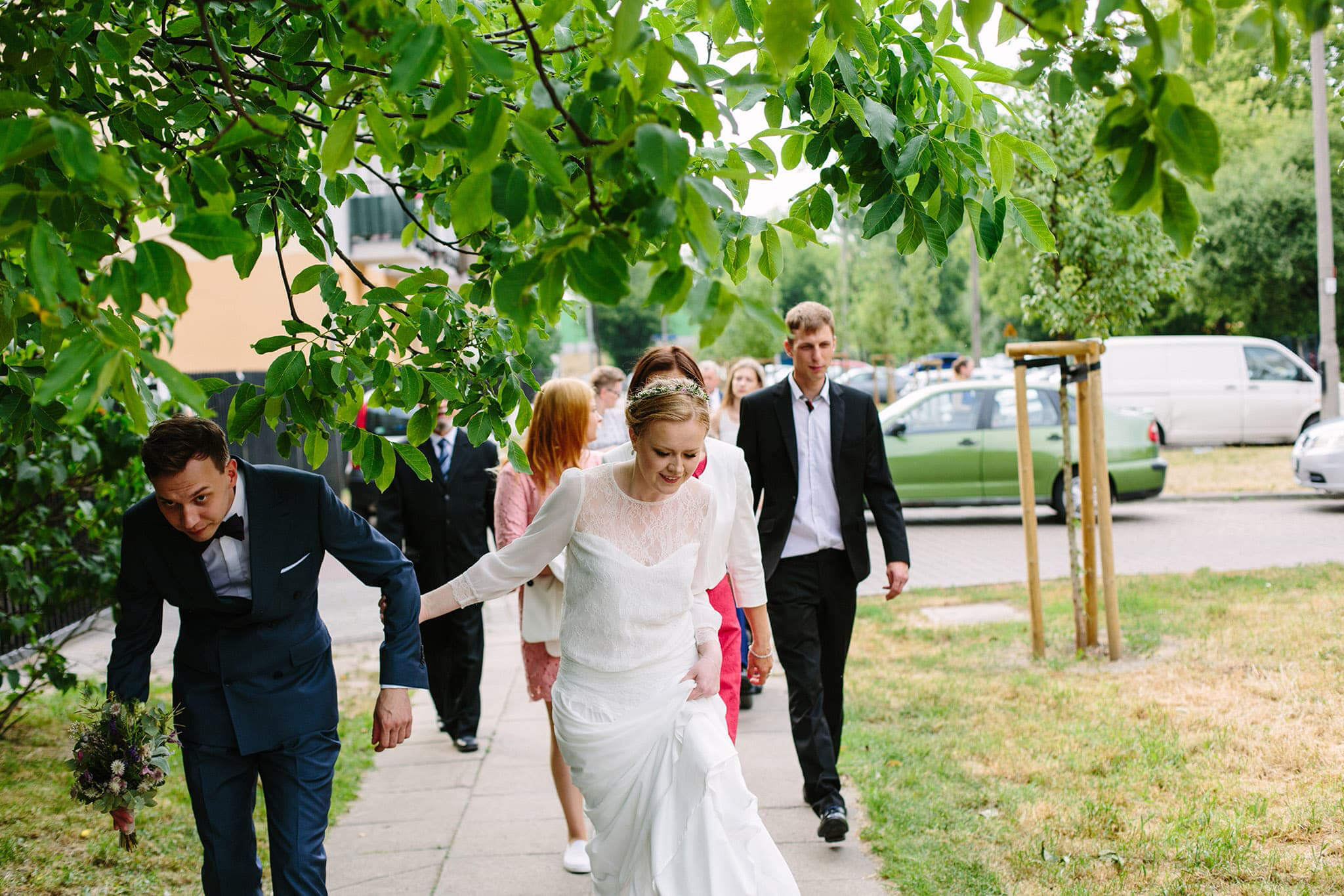 Reportaż ślubny restauracja Szklarnia