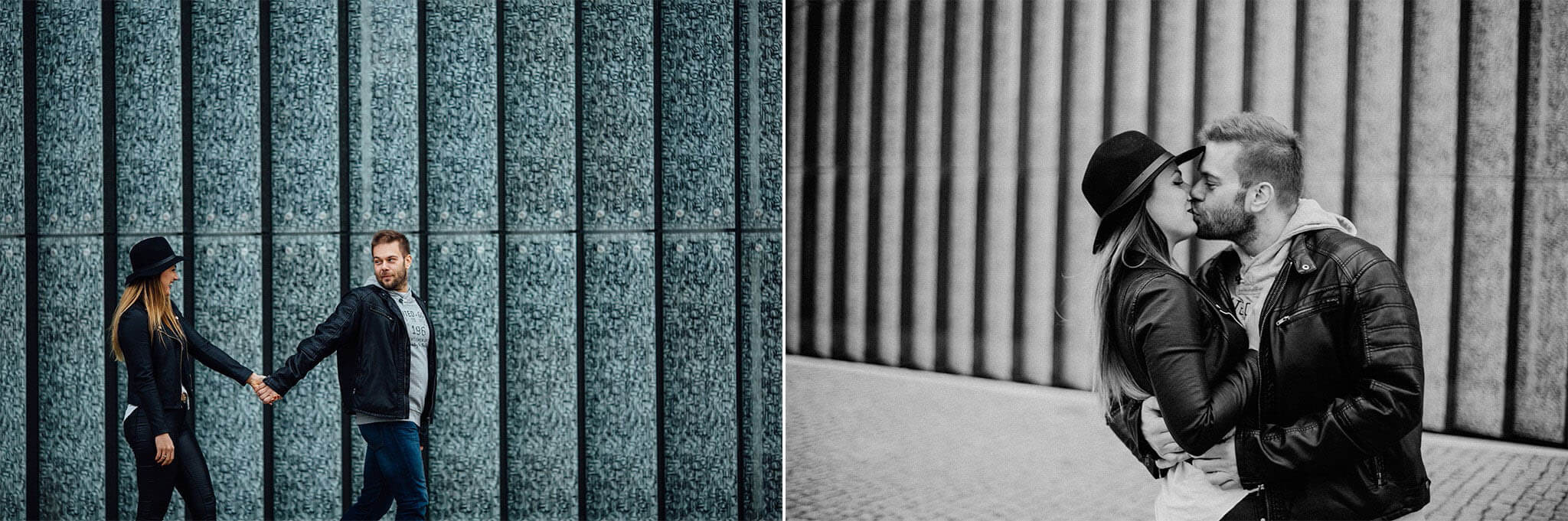 Fabryczne Atelier. Sesja zaręczynowa w marcu w Warszawie.